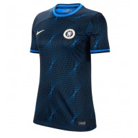 Camisa de time de futebol Chelsea Axel Disasi #2 Replicas 2º Equipamento Feminina 2023-24 Manga Curta